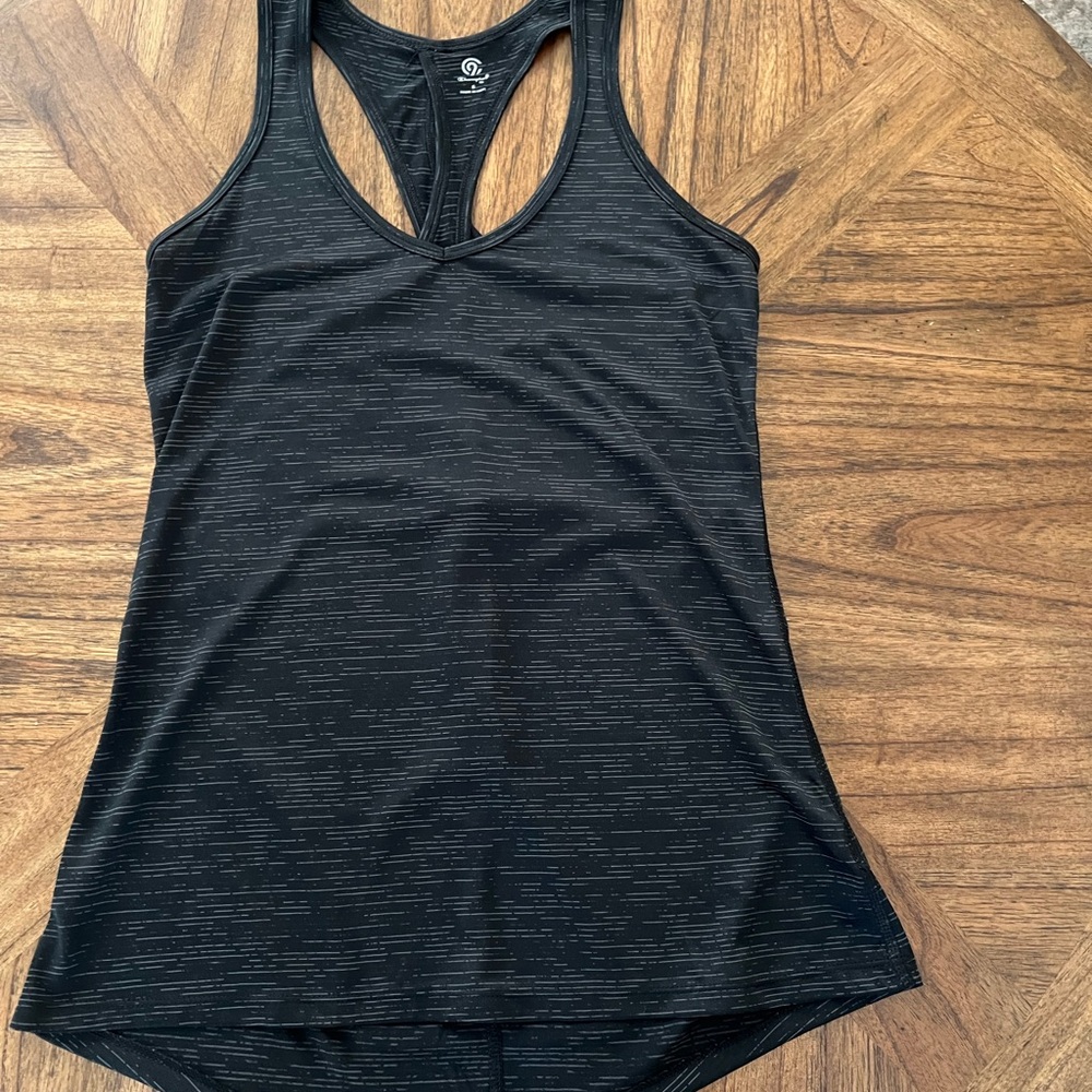 Champion Black Racerback Tank Top